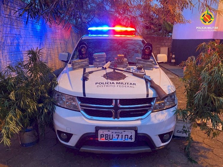 Esquema de tráfico que distribuía drogas em Taguatinga, Gama e entorno foi desfeito pela PMDF